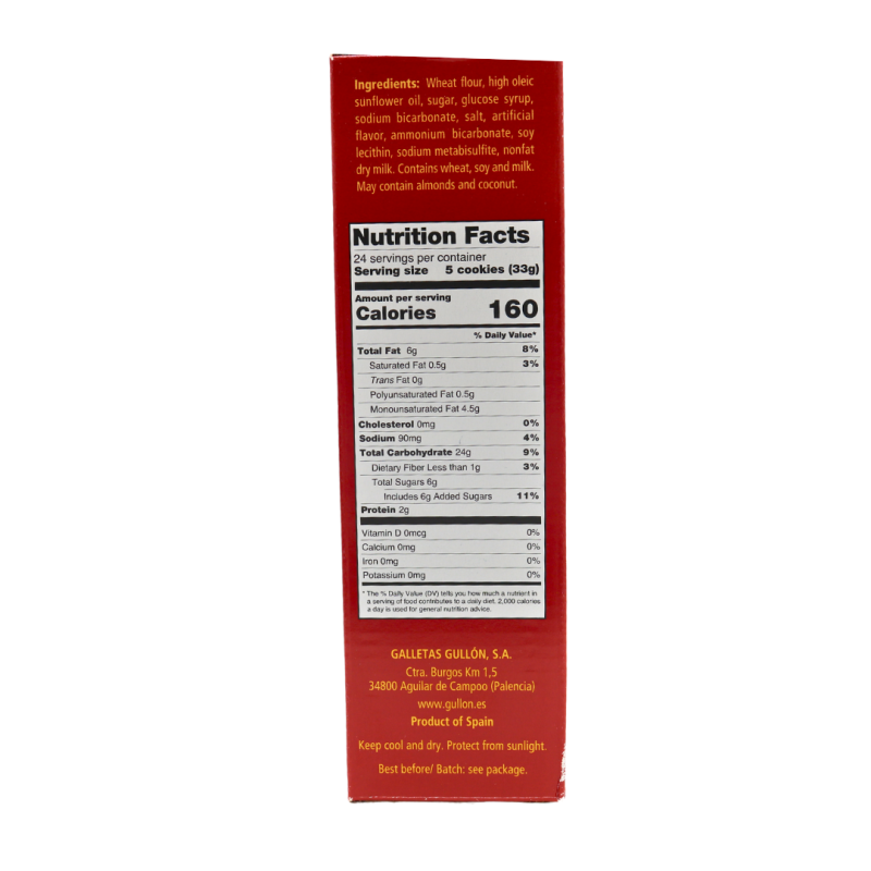 Gullon Tea & Coffee Cookie 800g | www.AlbazaarMarket.com
