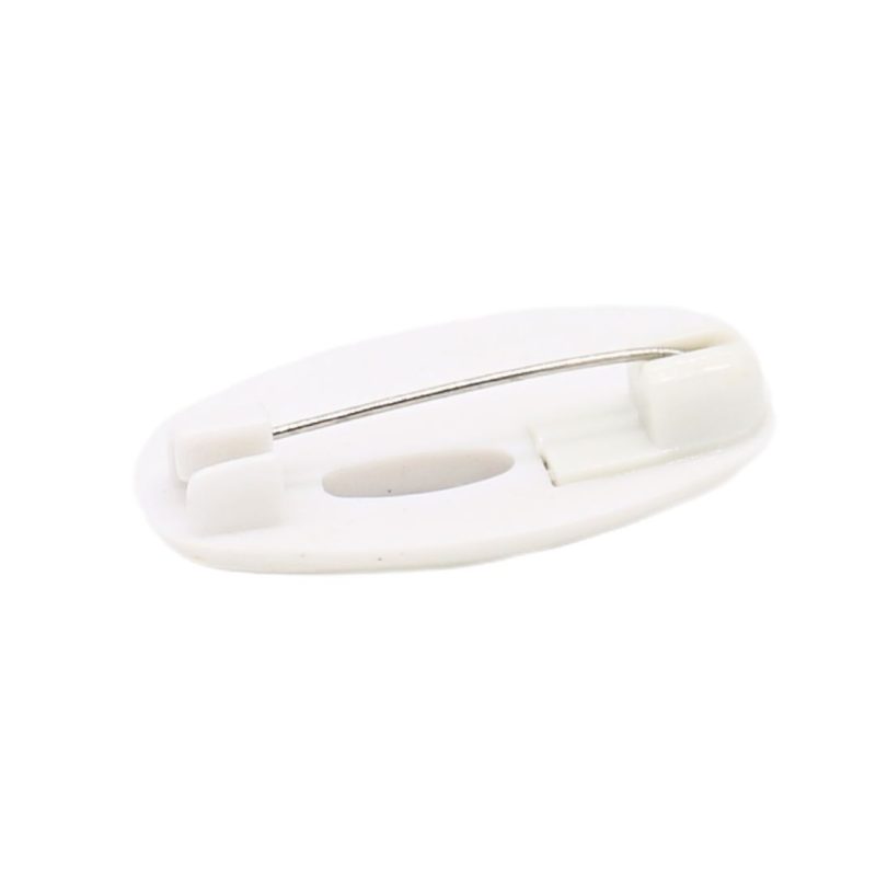 Hijab Safety Pin White Brooch | AlbazaarMarket.com