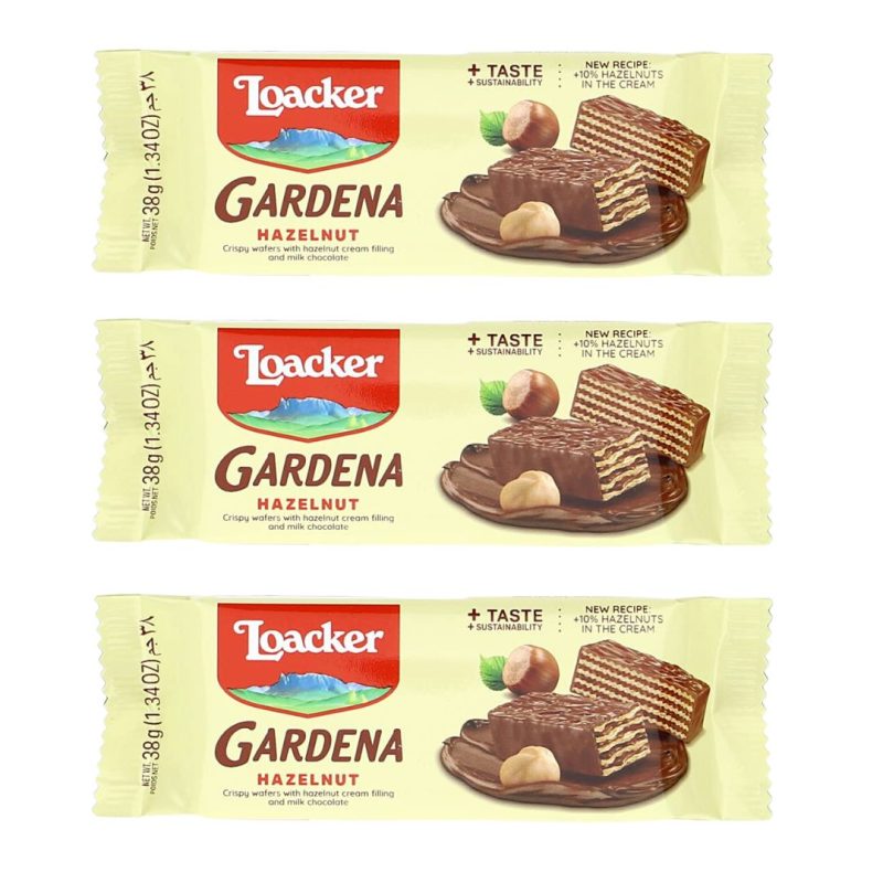 Loacker Gardena Hazelnut Wafer 38g | www.AlbazaarMarket.com