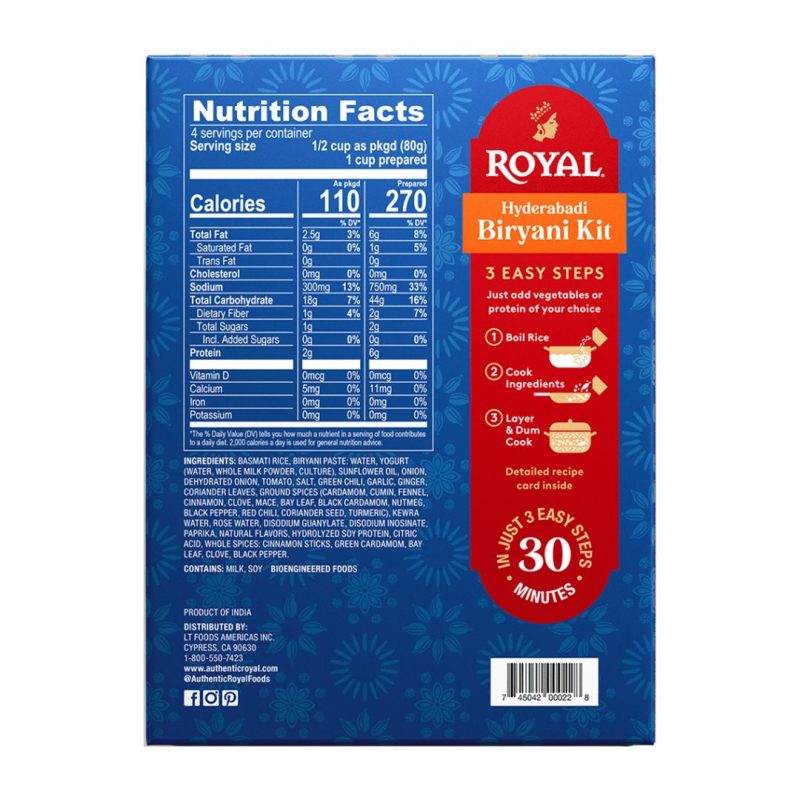 Royal Hyderabadi Biryani Kit 327g | www.AlbazaarMarket.com