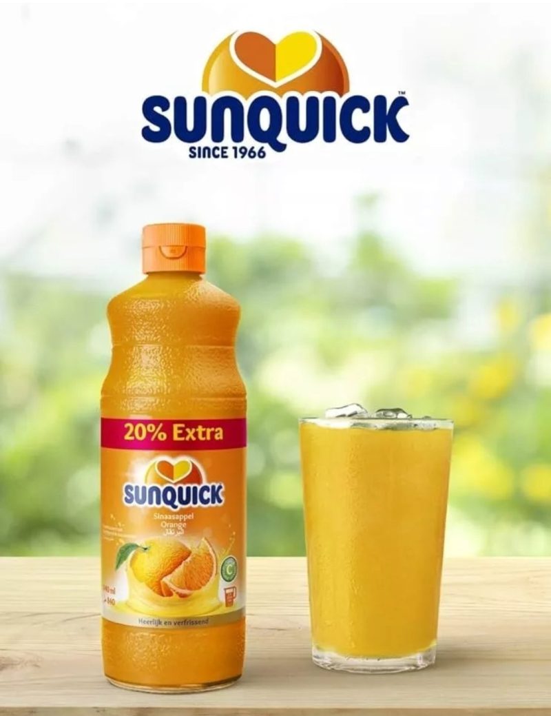 SunQuick Orange Concentrate Juice 840ml - Image 2